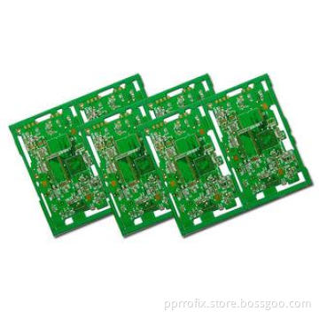 Custom Immersion Gold 2 oz 4 Layer PCB Prototype with White
